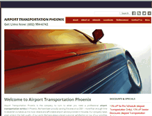 Tablet Screenshot of airportviptransport.com